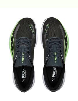 Zapatillas puma redeem profoam gris verde de hombre.