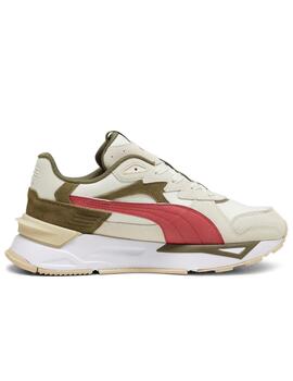 Zapatillas puma mirage sport asphalt remix beige de hombre.