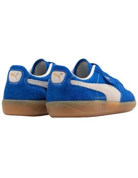 Zapatillas puma palermo vintage azul de hombre.