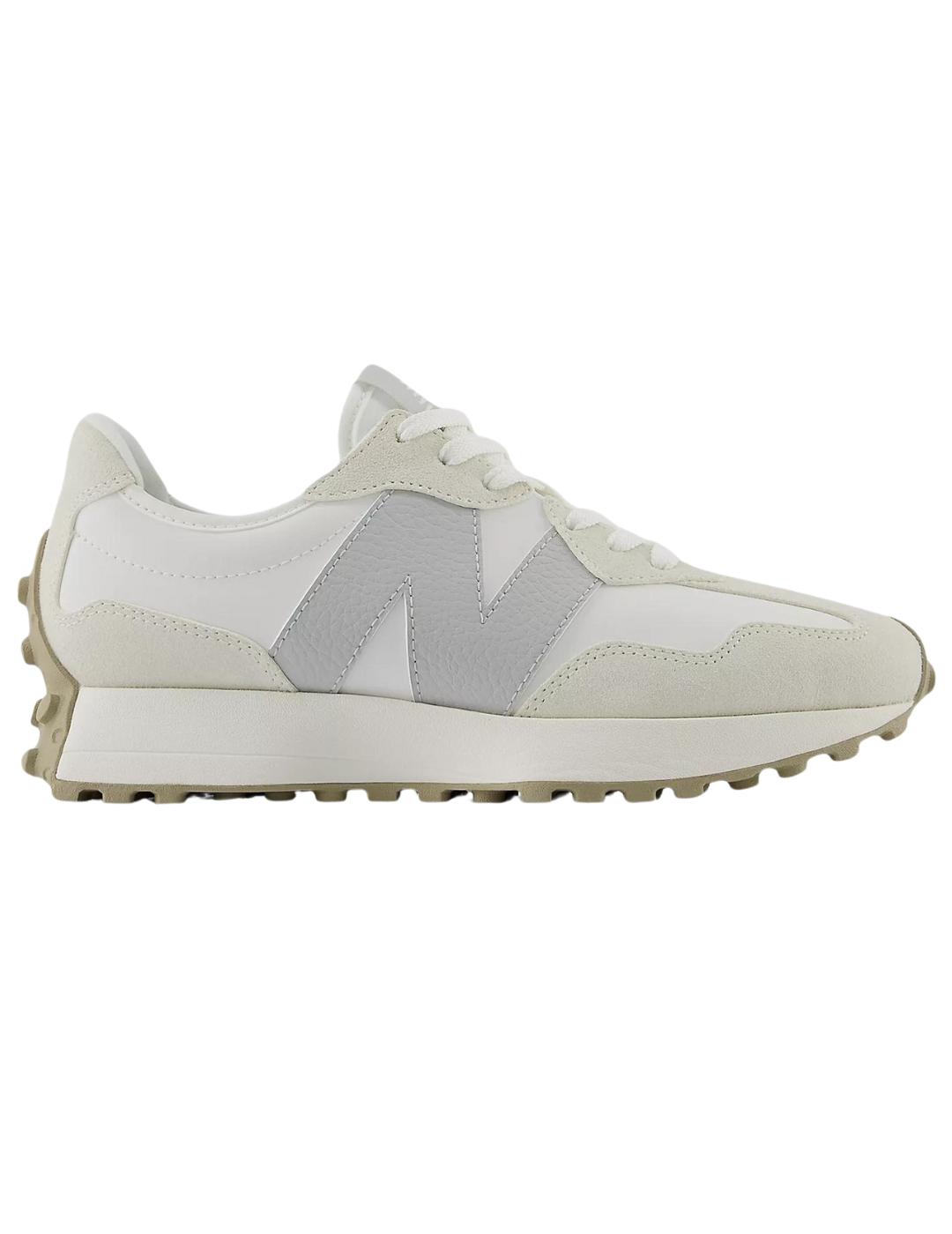 Zapatillas new balace ws327ke blanco gris de mujer.