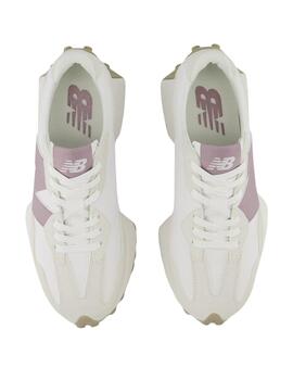 Zapatillas new blalance ws327kh blanco morado de mujer.