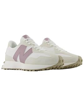 Zapatillas new blalance ws327kh blanco morado de mujer.