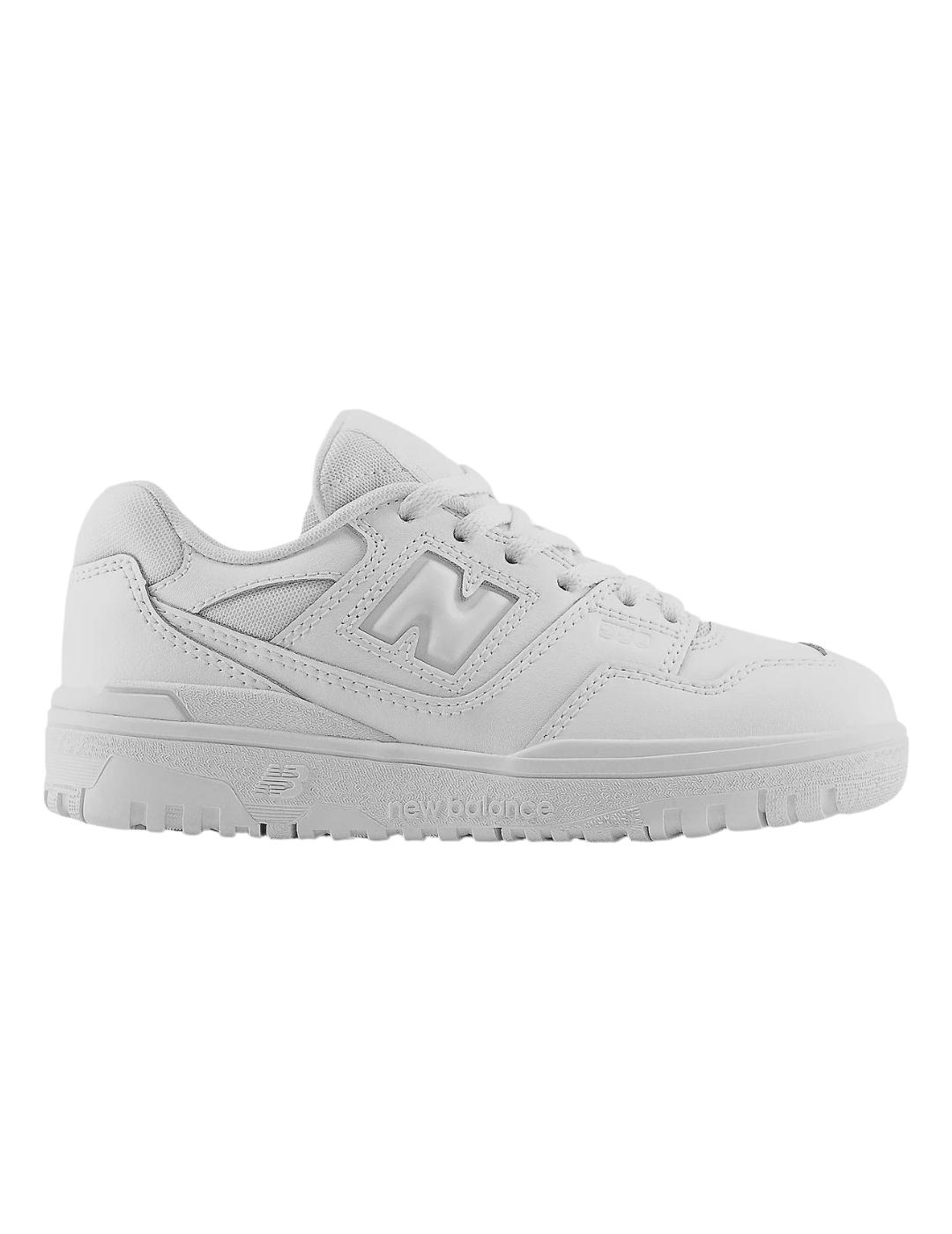 Zapatillas new balance psb550ww blanco de niño.