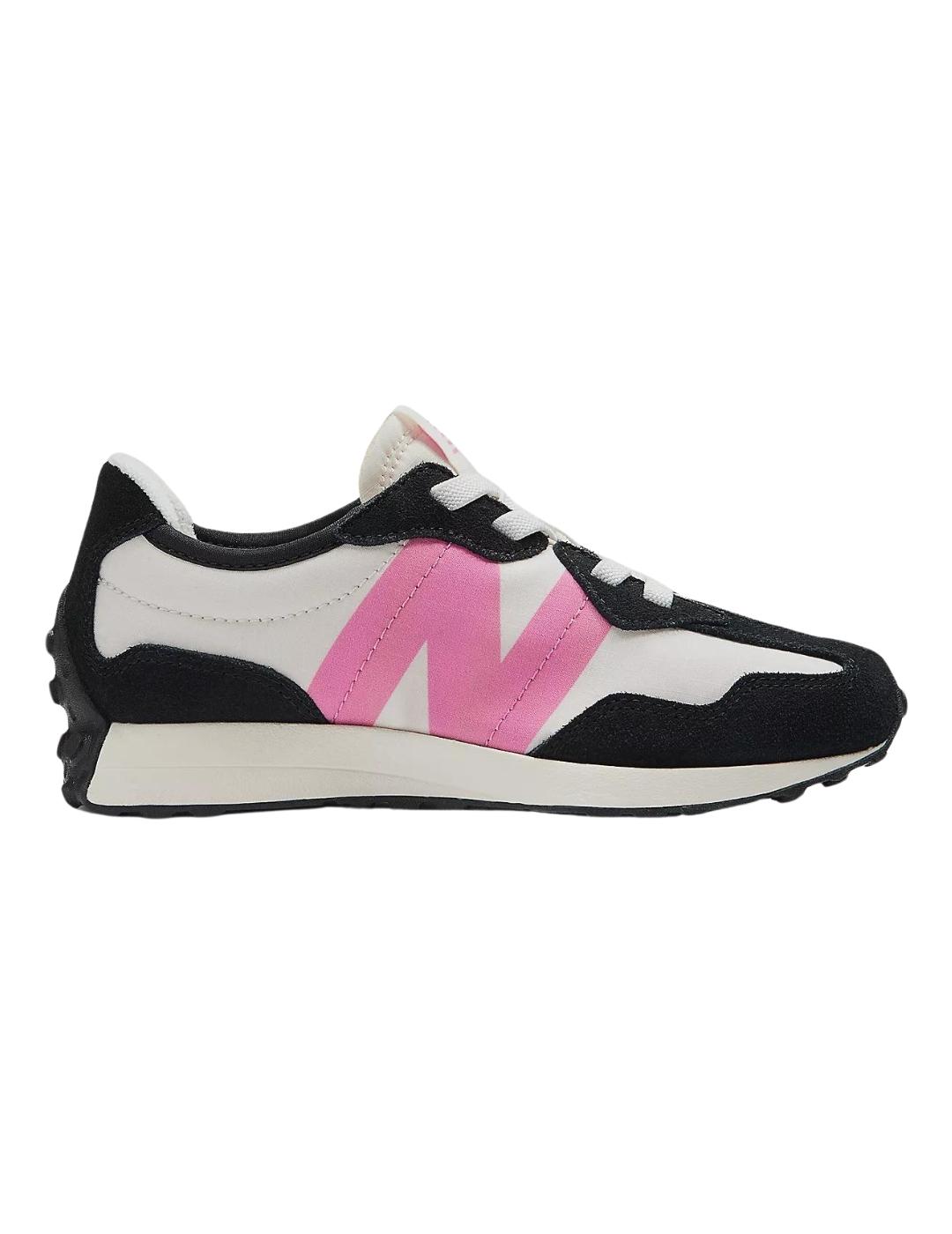 New balance niña gris y rosa online