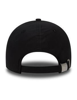 gorra new eea  neyyan metallic logo negro de hombre.