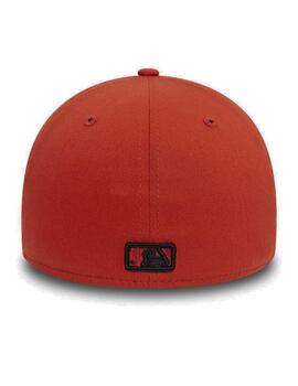 gorra new era NY yankees 39thirty rojo negro de hombre.