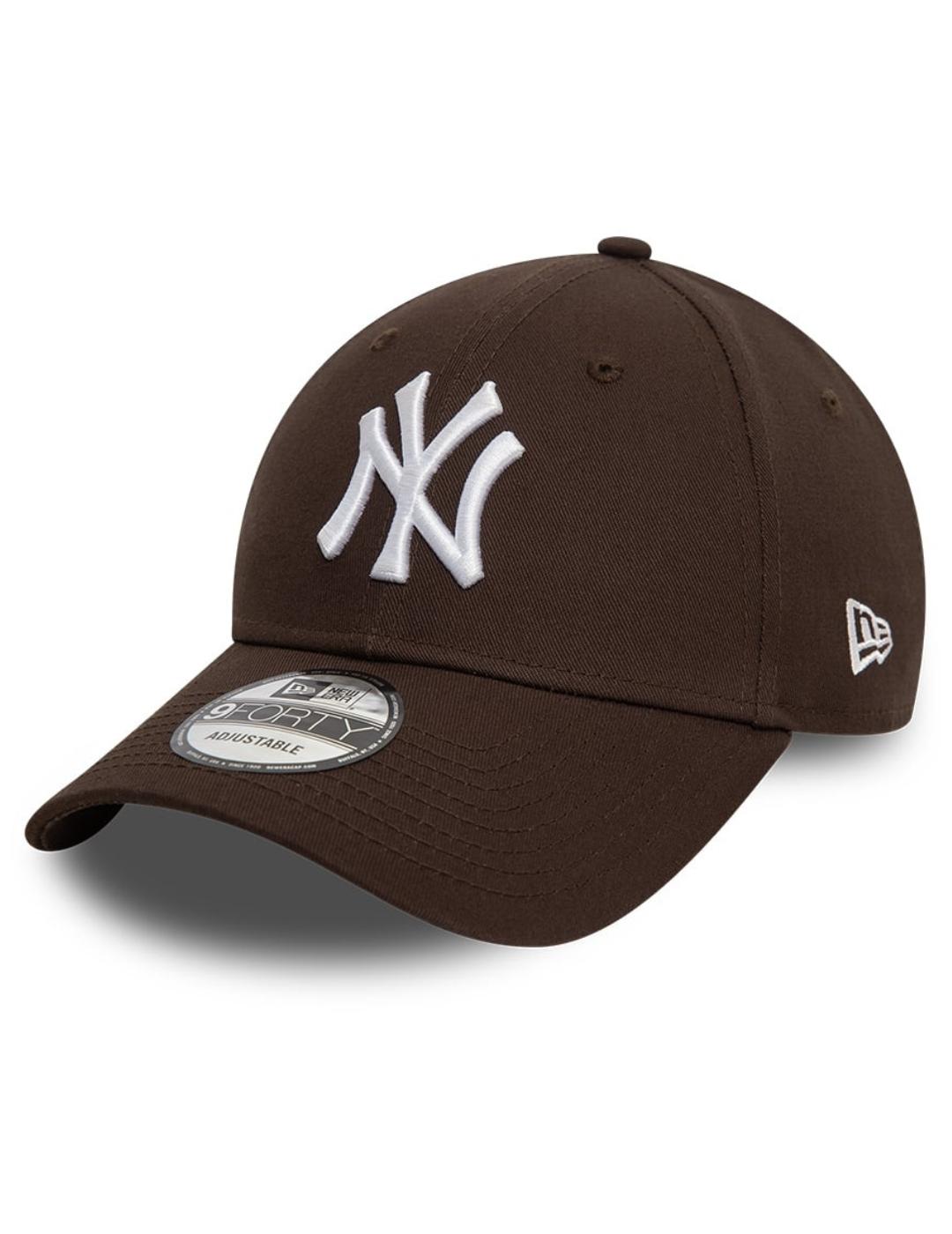 gorra new era NY yankees 9forty marron blanco de hombre.