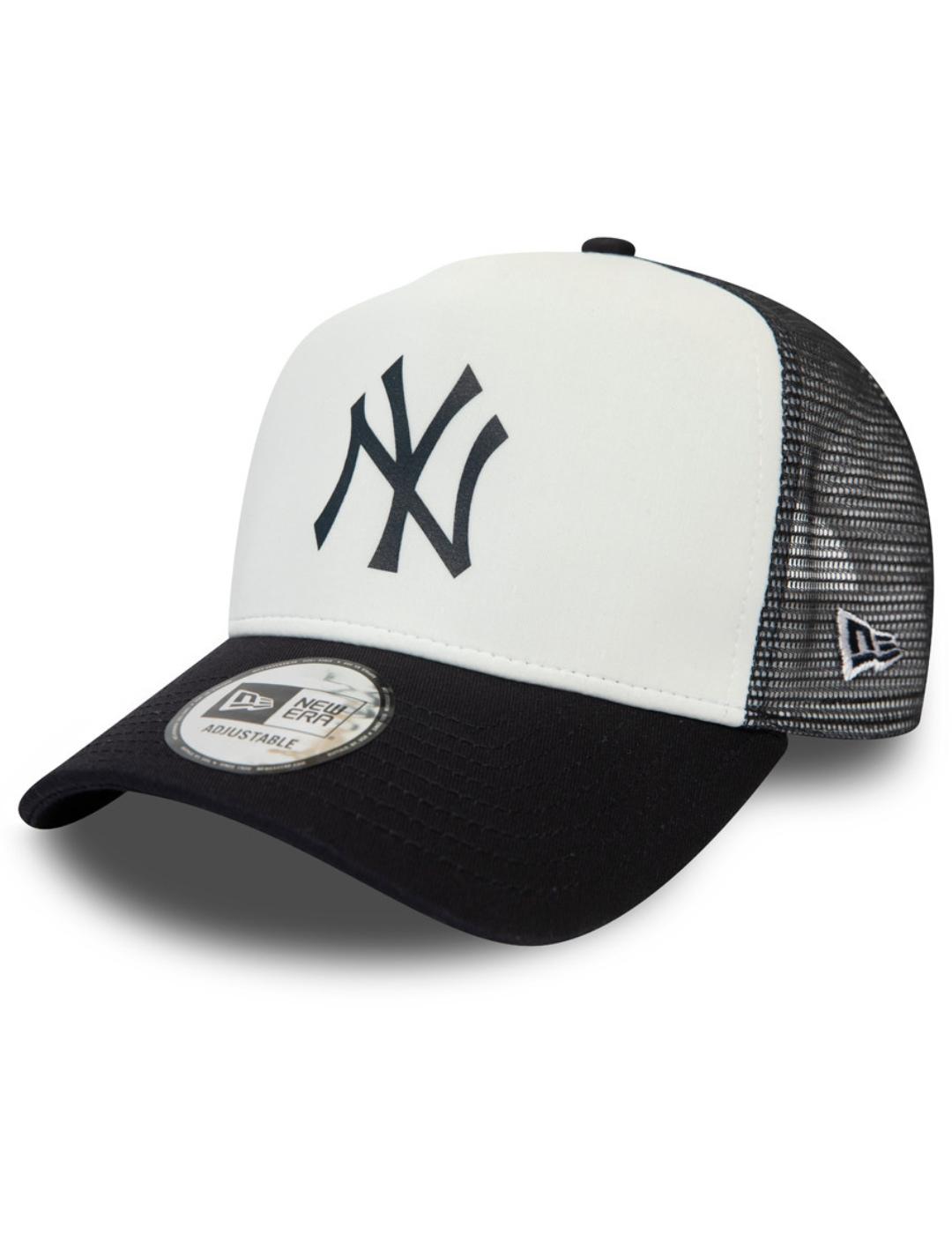 gorra trucker new era NY yankees marino blanco de hombre.