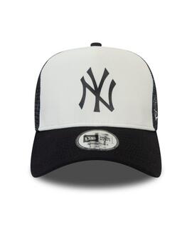 gorra trucker new era NY yankees marino blanco de hombre.