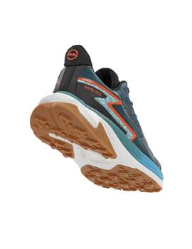 Zapatillas de trail atom shark at160 azul de hombre.