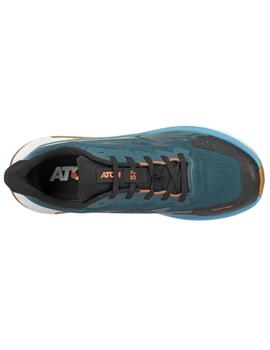 Zapatillas de trail atom shark at160 azul de hombre.