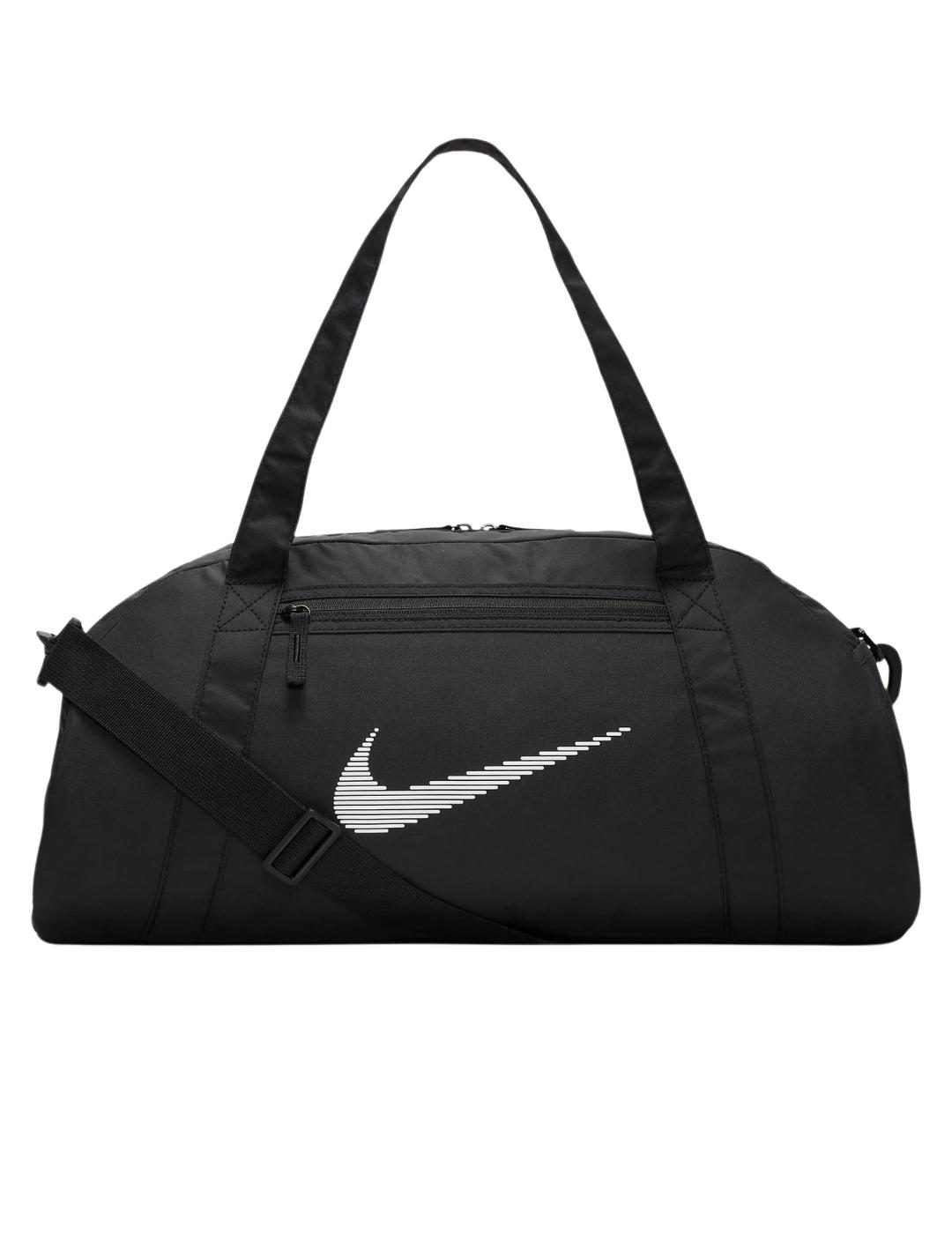 bolsa de deporte nike gym club duffle negro de mujer.