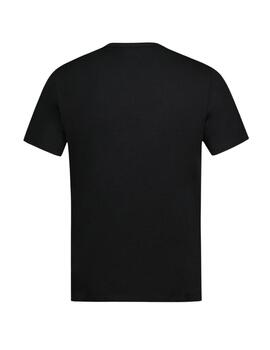 camiseta le coq sportif contemporain negro de hombre.