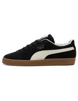 Zapatillas puma suede terrace negro de hombre.