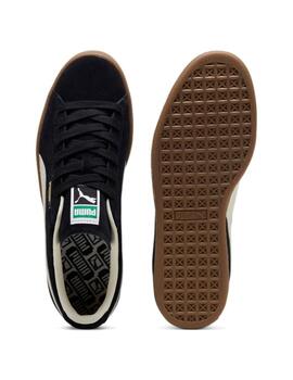 Zapatillas puma suede terrace negro de hombre.