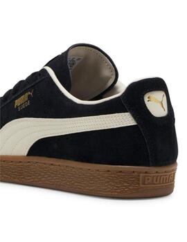 Zapatillas puma suede terrace negro de hombre.