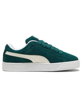 Zapatillas puma suede xl verde unisex.