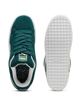 Zapatillas puma suede xl verde unisex.