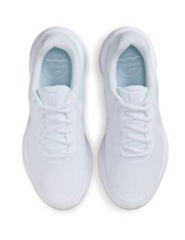 Zapatillas nike revolution 7 blanco de mujer.