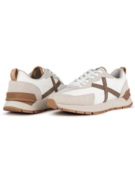 Zapatillas munich versatile 21 blanco de hombre.