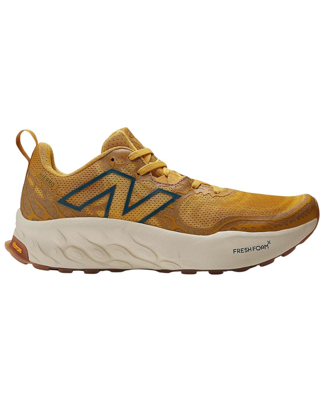 Zapatillas new balance hierro mthierf8 amarillo de hombre.