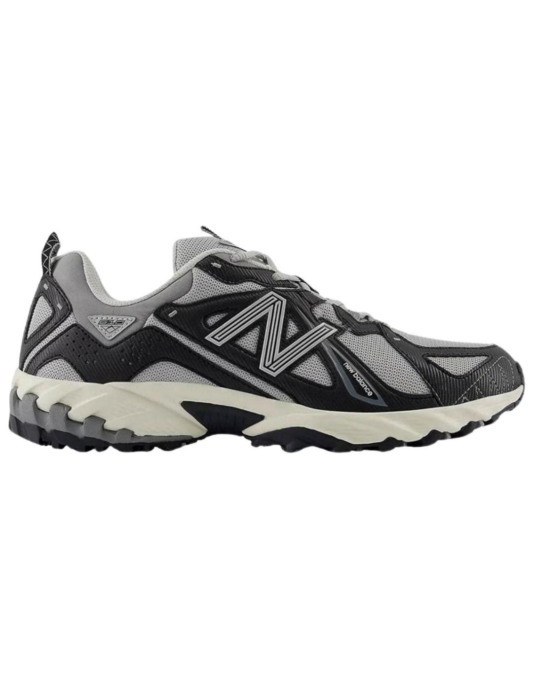 Zapatillas new balance ml610tar gris negro de hombre.