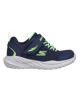 Zapatillas skechers rowzer nitro sprint azul de bebé.