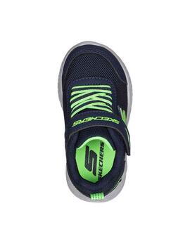 Zapatillas skechers rowzer nitro sprint azul de bebé.