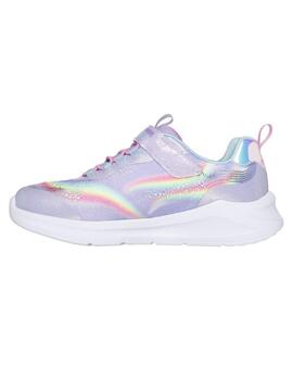 Zapatillas skechers s lights unicorn de niña.