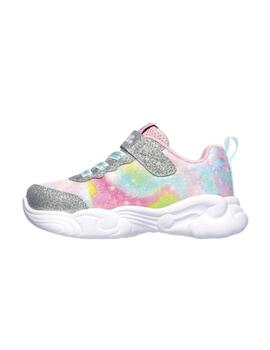 Zapatillas skechers unicorn storm plata de bebé.