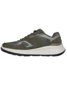 Zapatillas skechers equalize 5.0 verde de hombre.