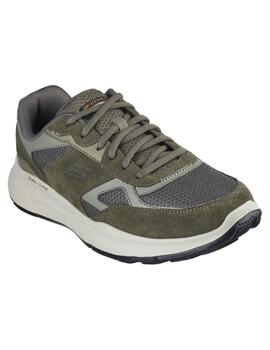 Zapatillas skechers equalize 5.0 verde de hombre.