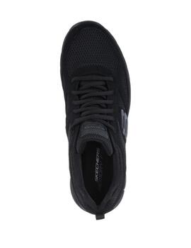 Zapatillas skechers burns-agoura negro de hombre.