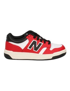 Zapatillas new balance psb480tt blanco rojo