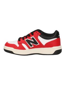 Zapatillas new balance psb480tt blanco rojo