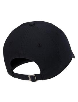 gorra nike futura wash sin estructura negra unisex.