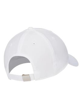 gorra nike dry-fit club blanca unisex.