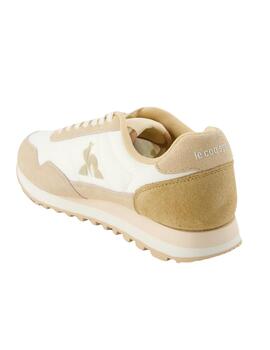 Zapatillas le coq sportif astra 2v beige de mujer.