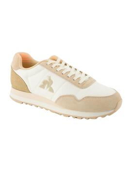 Zapatillas le coq sportif astra 2v beige de mujer.