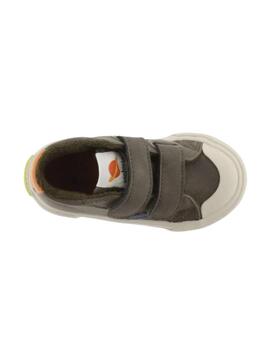 Zapatillas victoria tribu kaki de niño.