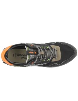 Zapatillas victoria wing neon negro de hombre.