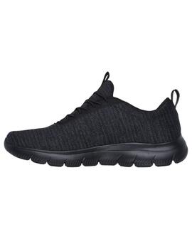 Zapatillas skechers summits negro de hombre.