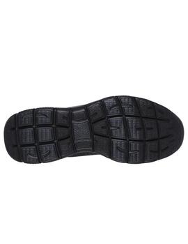 Zapatillas skechers summits negro de hombre.