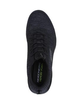 Zapatillas skechers summits negro de hombre.