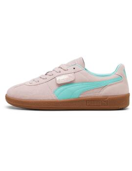 Zapatillas puma palermo mauve mist rosa de mujer.