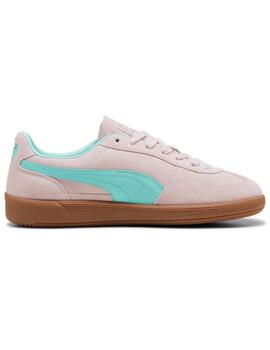 Zapatillas puma palermo mauve mist rosa de mujer.