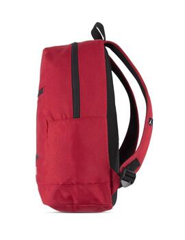 mochila air jordan school  roja unisex.