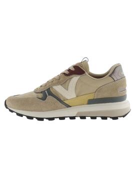 Zapatillas victoria luna beige de mujer.