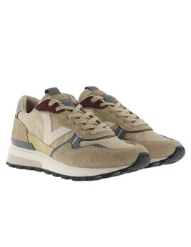 Zapatillas victoria luna beige de mujer.