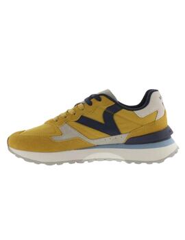 Zapatillas victoria rush sporty mostaza de hombre.